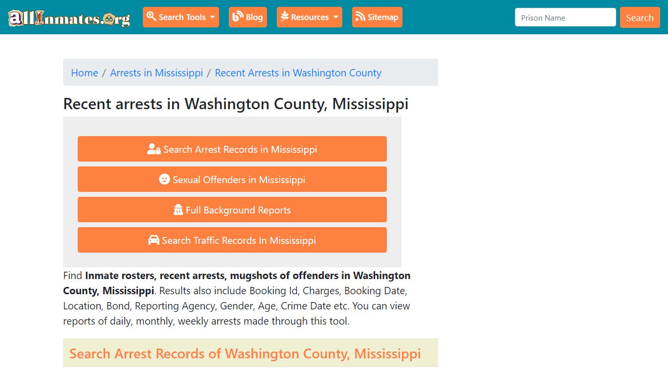 Recent arrests in Washington County, Mississippi | Mugshots, Rosters ...